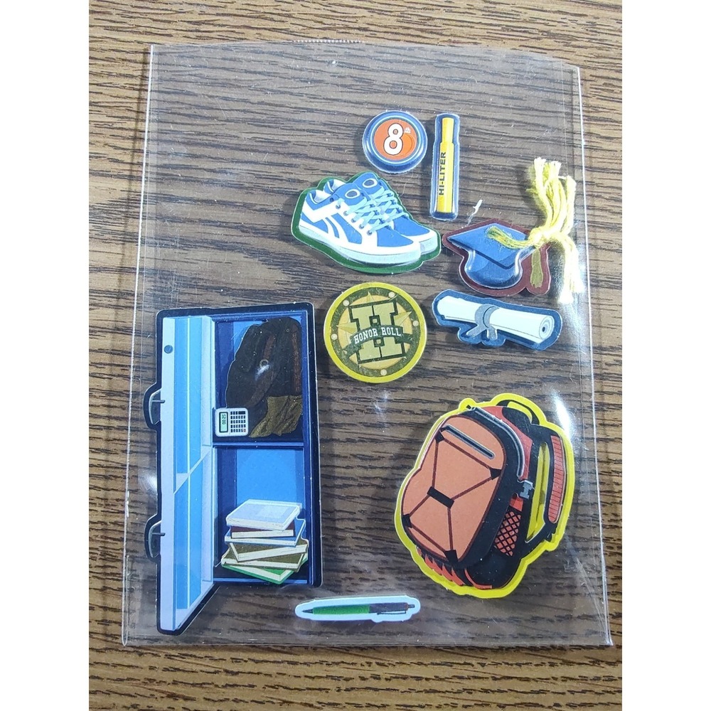 8th Eighth Grade Middle School Scrapbooking Stickers By Recollections Partial